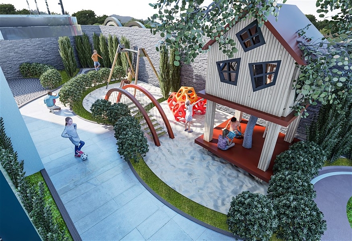 شقق بالتقسيط - ضمن مجمع قيد الانشاء في ديمرتاش /الانيا 