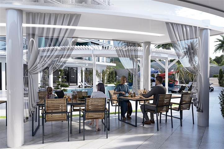 شقق بالتقسيط - ضمن مجمع قيد الانشاء في ديمرتاش /الانيا 