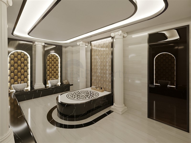 شقق بالتقسيط - ضمن مجمع قيد الانشاء في ديمرتاش /الانيا 