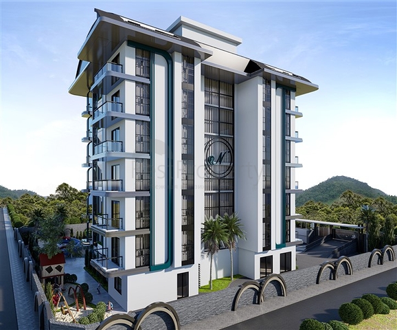 شقق بالتقسيط - ضمن مجمع قيد الانشاء في ديمرتاش /الانيا 