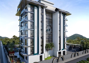 شقق بالتقسيط - ضمن مجمع قيد الانشاء في ديمرتاش /الانيا 