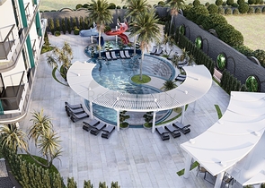 شقق بالتقسيط - ضمن مجمع قيد الانشاء في ديمرتاش /الانيا 