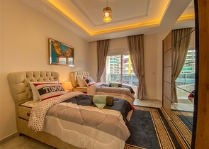 دوبلكس جديدة - غرفتين وصالة - في محمودلار / الانيا 