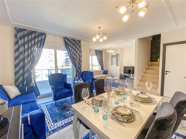 شقة دوبلكس 2 غرفة وصالة مفروشة -مجمع جديد - في محمودلار / الانيا