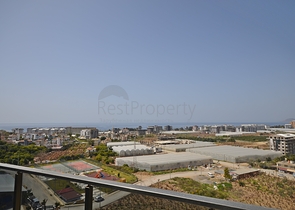 اطلالة بحر - دوبلكس 4 غرف وصالة ضمن مجمع حديث - في كارجيجاك / الانيا 