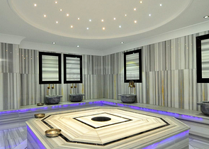 اطلالة على البحر في مركز الانيا - دوبلكس غرفتين وصالة مفروشة - في مركز الانيا 