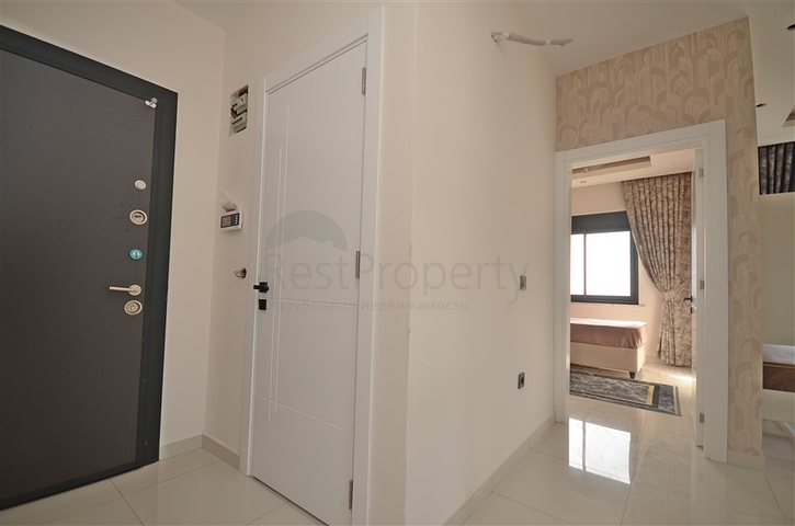 اطلالة بحر - شقة مفروشة 2 غرفة وصالة -مجمع سكني حديث - في كارجيجاك / الانيا 