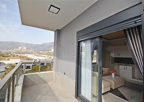 اطلالة بحر - شقة مفروشة 2 غرفة وصالة -مجمع سكني حديث - في كارجيجاك / الانيا 