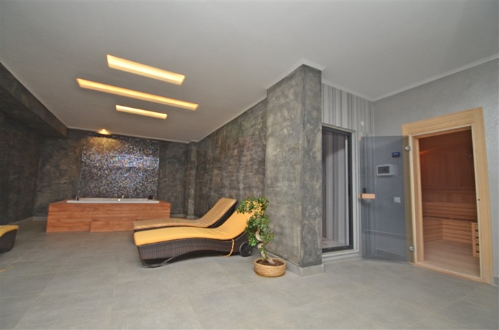 دوبلكس ارضية - 4 غرف وصالة مفروشة - مجمع حديث - في كارجيجاك / الانيا 