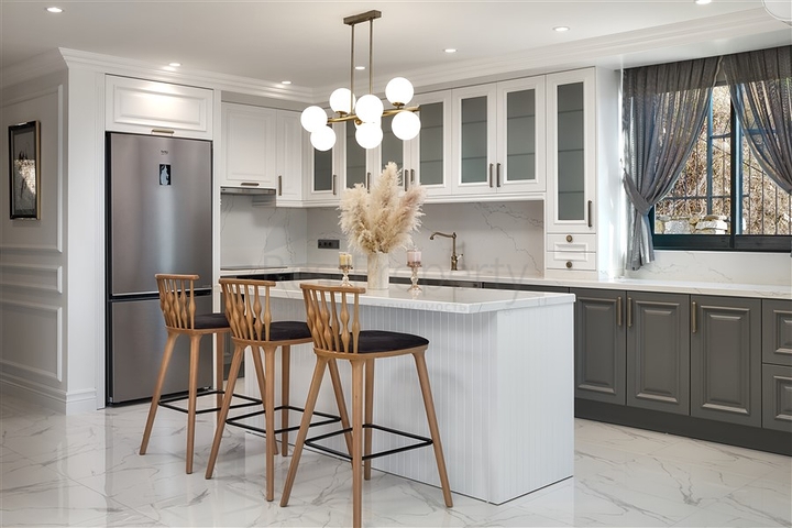 فيلا حديثة 4 + 1 مفروشة في كارجيجاك