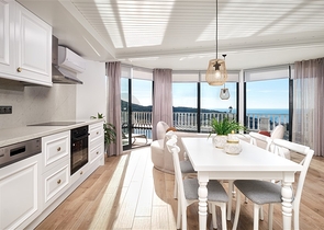 فيلا حديثة 4 + 1 مفروشة في كارجيجاك