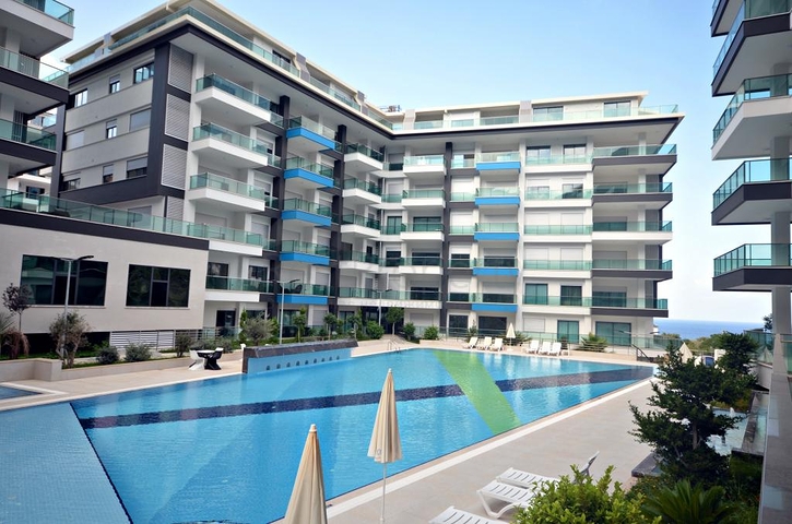 شقة مفروشة - ضمن مجمع فاخر - غرفتين وصالة - كارجيجاك / الانيا 