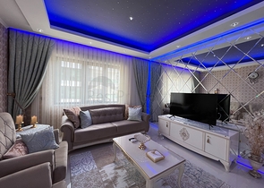 شقة مفروشة - ضمن مجمع فاخر - غرفتين وصالة - كارجيجاك / الانيا 