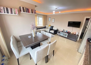 شقة غرفتين وصالة مفروشة -ضمن مجمع عائلي - في جيكجلي / الانيا 