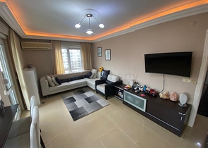 شقة غرفتين وصالة مفروشة -ضمن مجمع عائلي - في جيكجلي / الانيا 