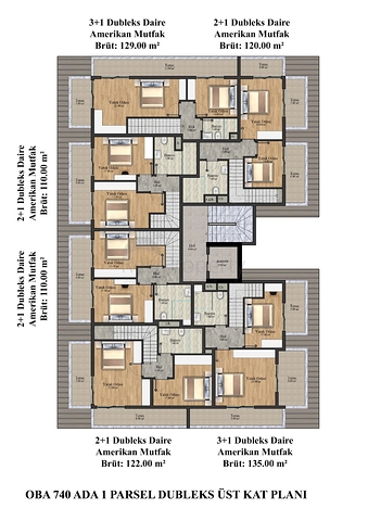 شقق بالاقساط - مجمع قيد الانشاء في منطقة اوبا / الانيا 