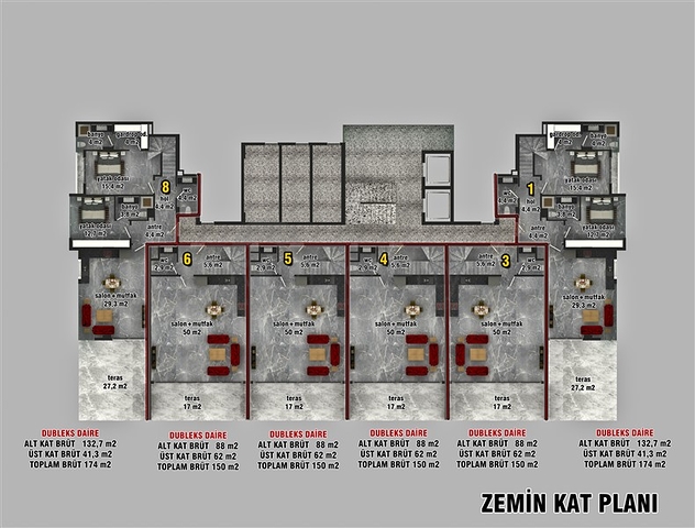 اطلالة بحر - مجمع فاخر - شقق بالاقساط حتى تاريخ التسليم - كاستل / الانيا 