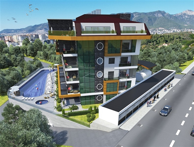 اطلالة بحر - مجمع فاخر - شقق بالاقساط حتى تاريخ التسليم - كاستل / الانيا 