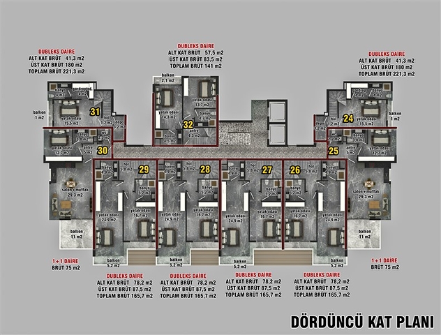 اطلالة بحر - مجمع فاخر - شقق بالاقساط حتى تاريخ التسليم - كاستل / الانيا 