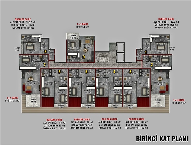اطلالة بحر - مجمع فاخر - شقق بالاقساط حتى تاريخ التسليم - كاستل / الانيا 