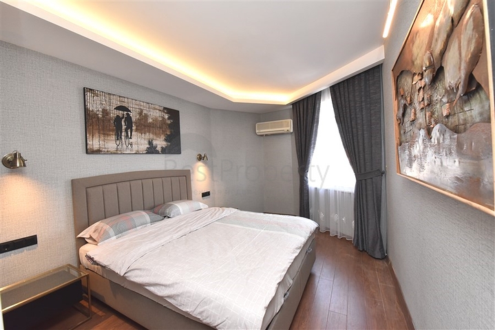 موقع مركزي - شقة غرفة وصالة مفروشة  -في اوبا / الانيا 