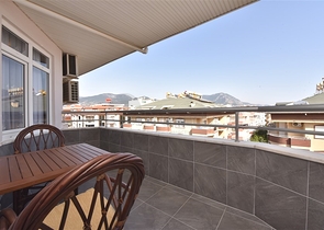 موقع مركزي - شقة غرفة وصالة مفروشة  -في اوبا / الانيا 