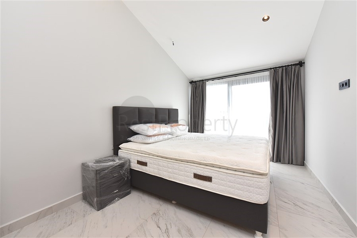 مجمع فاخر - شقة اطلالة بحرية مباشرة - من تصميم 1+2 - في كارجيجاك / الانيا 