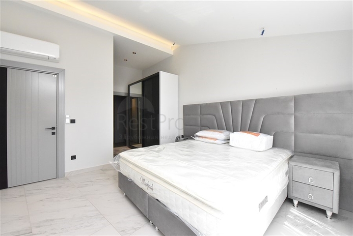 مجمع فاخر - شقة اطلالة بحرية مباشرة - من تصميم 1+2 - في كارجيجاك / الانيا 