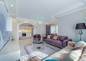 اطلالة بحر - شقة غرفتين وصالة - في مركز الانيا 