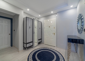 اطلالة بحر - شقة غرفتين وصالة - في مركز الانيا 