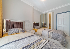 اطلالة بحر - شقة غرفتين وصالة - في مركز الانيا 