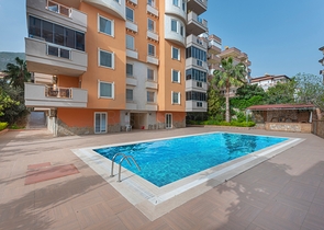 اطلالة بحر - شقة غرفتين وصالة - في مركز الانيا 