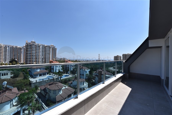 اطلالة بحر - دوبلكس 2 غرفة وصالة - مجمع سكني حديث -  محمودلار / الانيا 