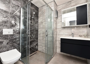 اطلالة بحر - دوبلكس 2 غرفة وصالة - مجمع سكني حديث -  محمودلار / الانيا 