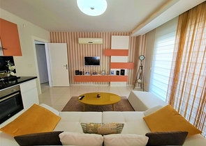 شقة انيقة - تصميم غرفة وصالة مفروشة - في محمودلار / الانيا 