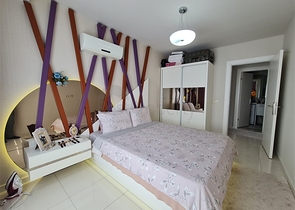 شقة انيقة - تصميم غرفة وصالة مفروشة - في محمودلار / الانيا 