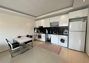 اطلالة مفتوحة - شقة غرفة وصالة مفروشة - مجمع يضم كافة الخدمات - في افسلار / الانيا 