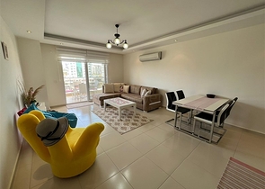 اطلالة مفتوحة - شقة غرفة وصالة مفروشة - مجمع يضم كافة الخدمات - في افسلار / الانيا 