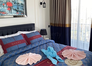 اطلالة مفتوحة - شقة غرفة وصالة جديدة -ضمن مجمع سكني - في محمودلار / الانيا 