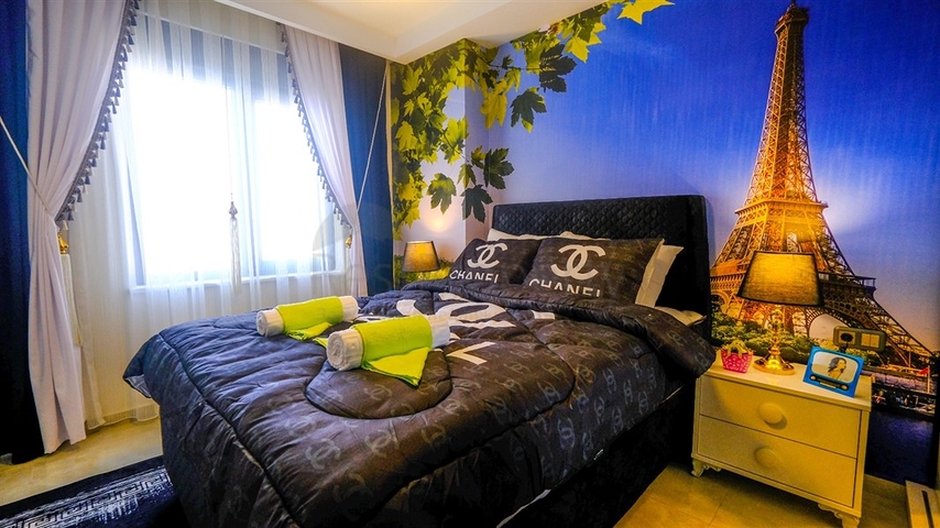 اطلالة مباشرة على البحر - شقة غرفتين وصالة مفروشة - في محمودلار / الانيا 