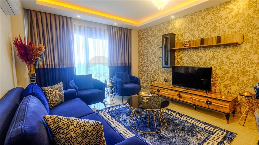 اطلالة مباشرة على البحر - شقة غرفتين وصالة مفروشة - في محمودلار / الانيا 