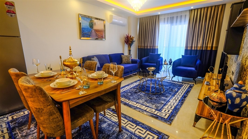 اطلالة مباشرة على البحر - شقة غرفتين وصالة مفروشة - في محمودلار / الانيا 