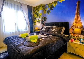 اطلالة مباشرة على البحر - شقة غرفتين وصالة مفروشة - في محمودلار / الانيا 