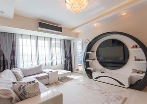 اطلالة بحر - شقة غرفتين وصالة - ضمن مجمع 5 نجوم - في محمودلار / الانيا 