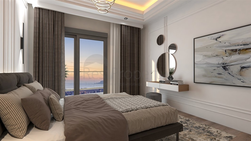 اطلالة بحر - شقق فاخرة بالتقسيط في كارجيجاك / الانيا 