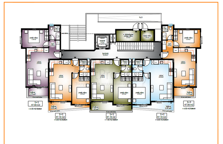 اطلالة بحر - شقق فاخرة بالتقسيط في كارجيجاك / الانيا 