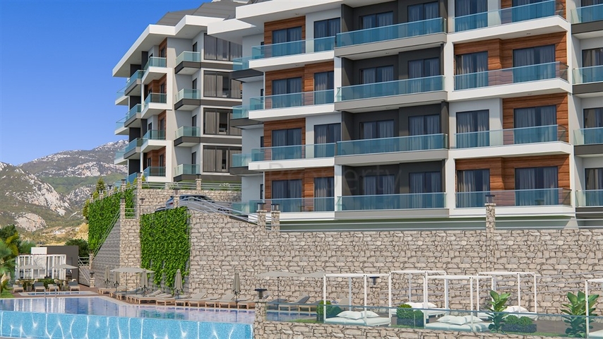 اطلالة بحر - شقق فاخرة بالتقسيط في كارجيجاك / الانيا 