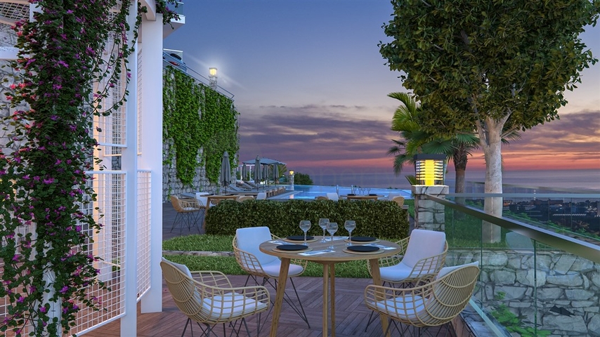 اطلالة بحر - شقق فاخرة بالتقسيط في كارجيجاك / الانيا 