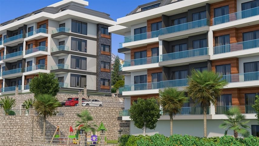 اطلالة بحر - شقق فاخرة بالتقسيط في كارجيجاك / الانيا 