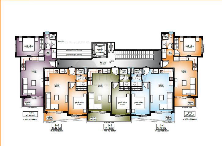 اطلالة بحر - شقق فاخرة بالتقسيط في كارجيجاك / الانيا 